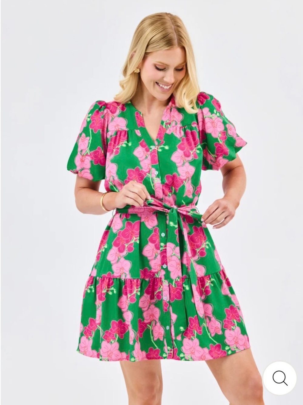 Mary Square NWT Addison Dress | Orchid Reverie Pink